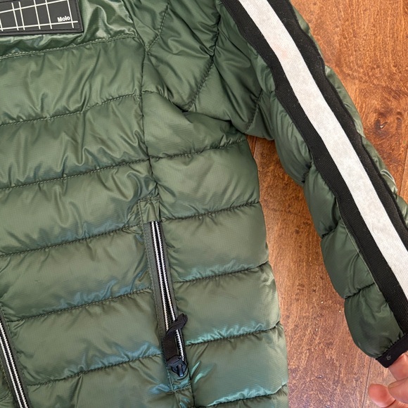 Molo Olive Green Quilted Jacket - Picture 4 of 5